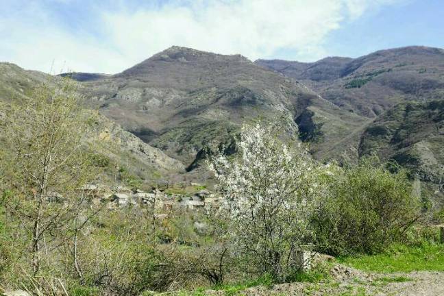 das Weingebiet Ateni, Zentralgeorgien