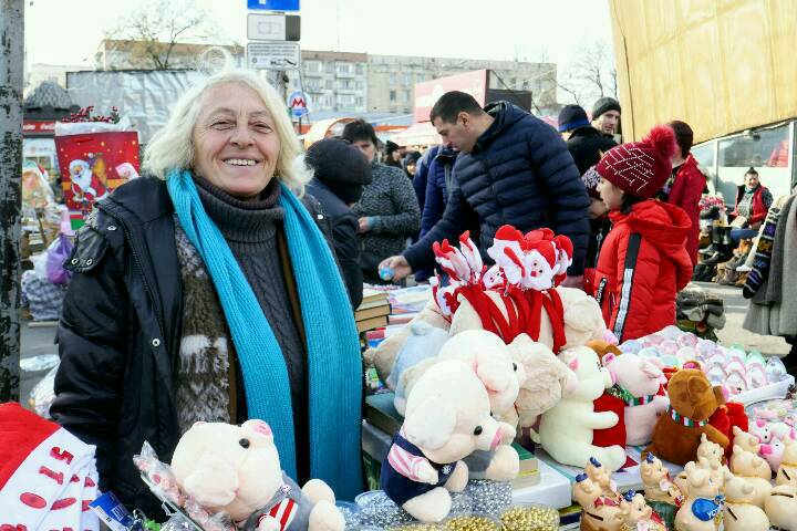 Weihnachtsverkauf in Tbilisi
