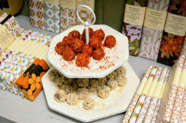 Truffes und Schokolade im Shop des Frauenklosters