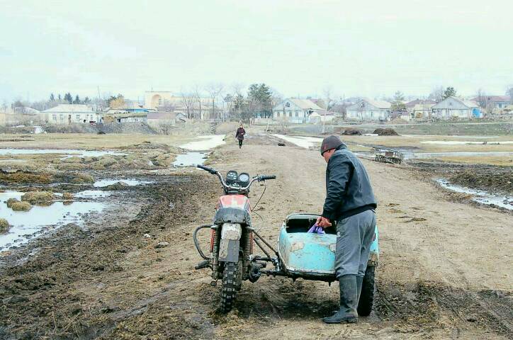 In Ninotsminda fährt man Seitenwagen