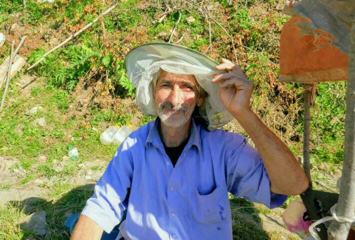 Imker oberhalb Bakuriani, auf dem Weg zum Tabtskurisee