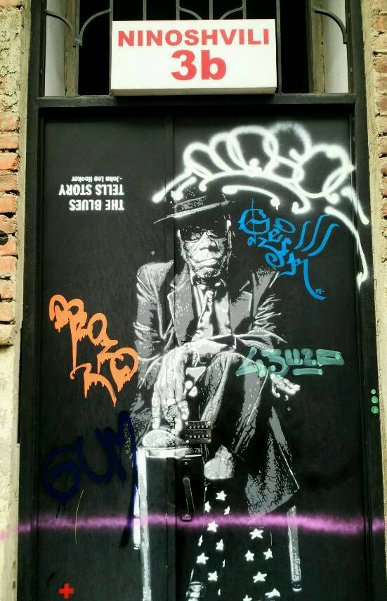 Auch der Blues ist in Tiflis präsent
